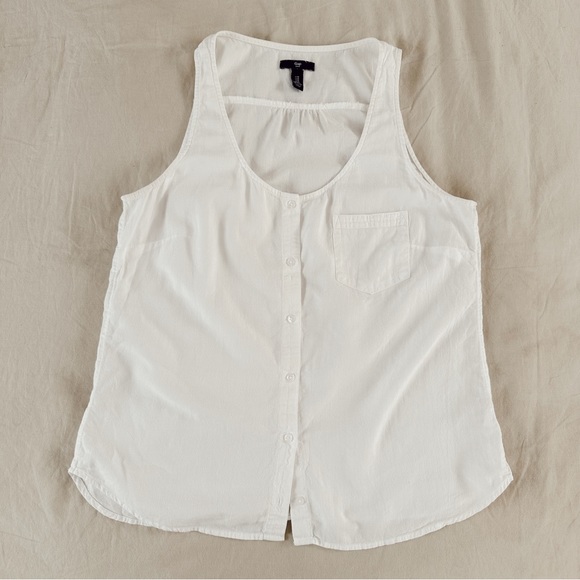 VINTAGE GAP classic summery cotton tank - Picture 7 of 9